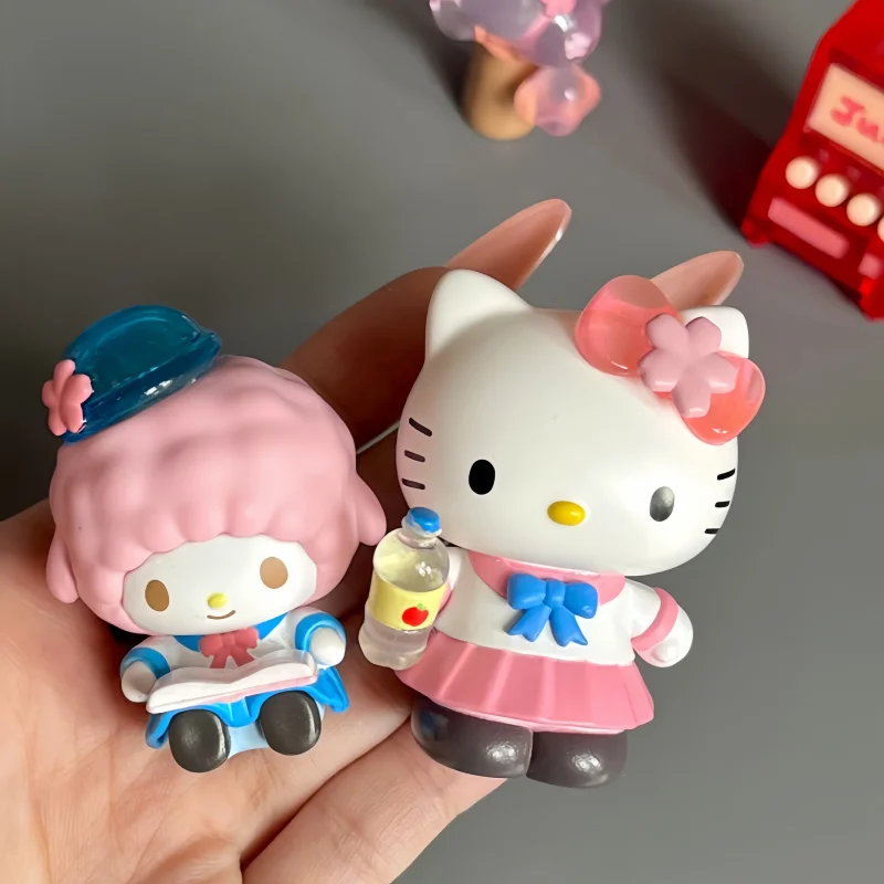 กล่องสุ่มฟิกเกอร์ Family Star Academy ของตกแต่งคอมพิวเตอร์ทำมือ ของสะสม ของขวัญวันเกิดสำหรับเด็กชายและเด็กหญิง