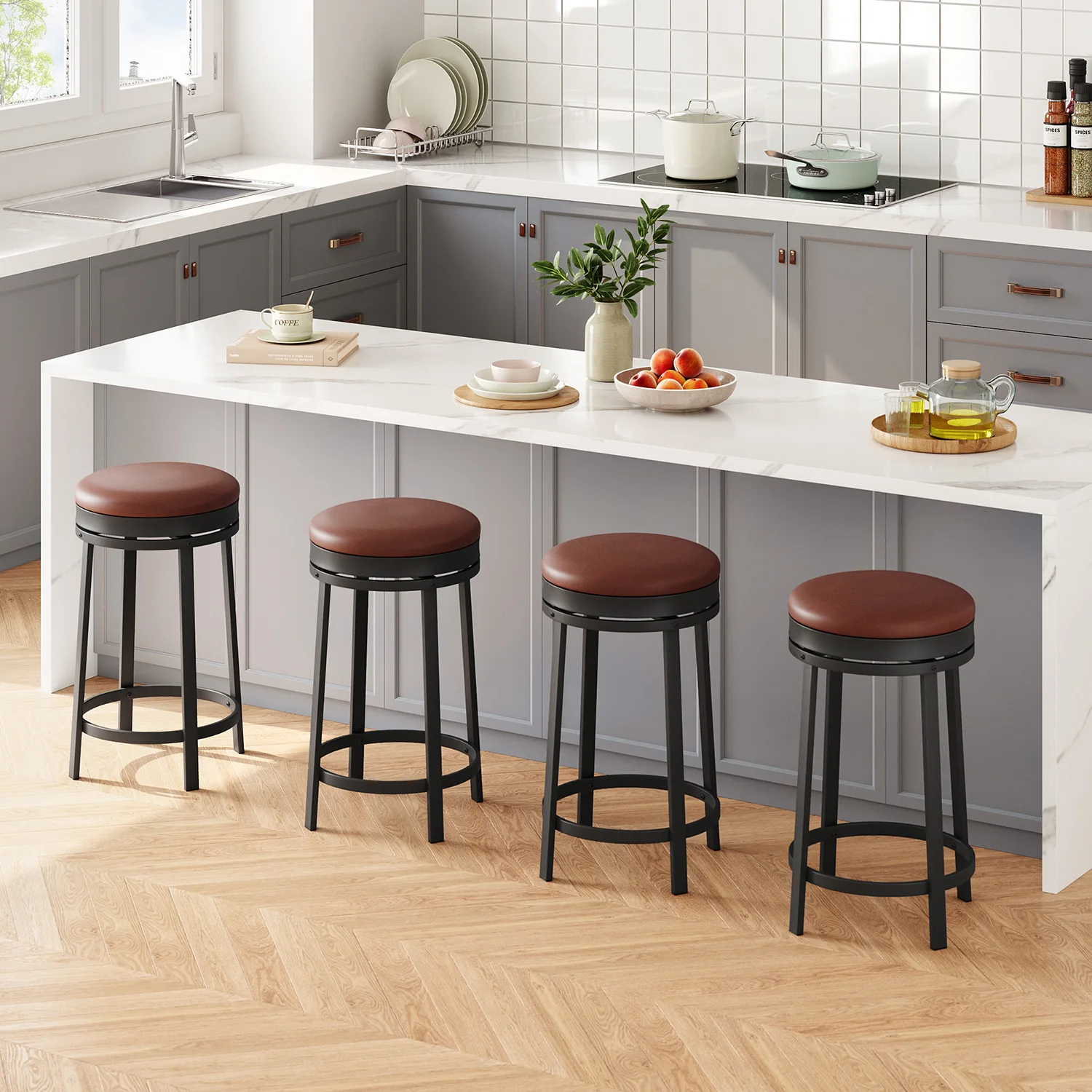 Variant: 4Pcs Brown