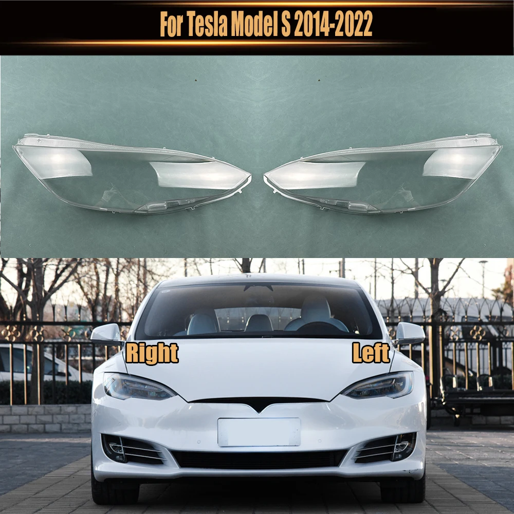 

Для Tesla Model S 2014-2022 крышка фары корпус фары маска прозрачный абажур линзы из плексигласа автозапчасти