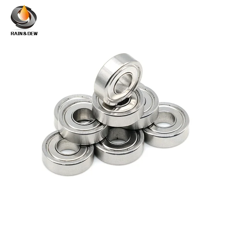 1 stks S698ZZ 8x19x6mm Niet-magnetische AISI304 Rvs Lager ABEC-7 698 Corrosiebestendig Lager