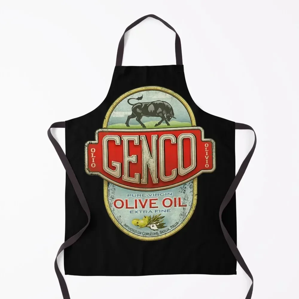 

The Godfather Genco Olive Oil Co. Apron Korean kindergarten teacher Costume Waiter For Home Accessories Apron