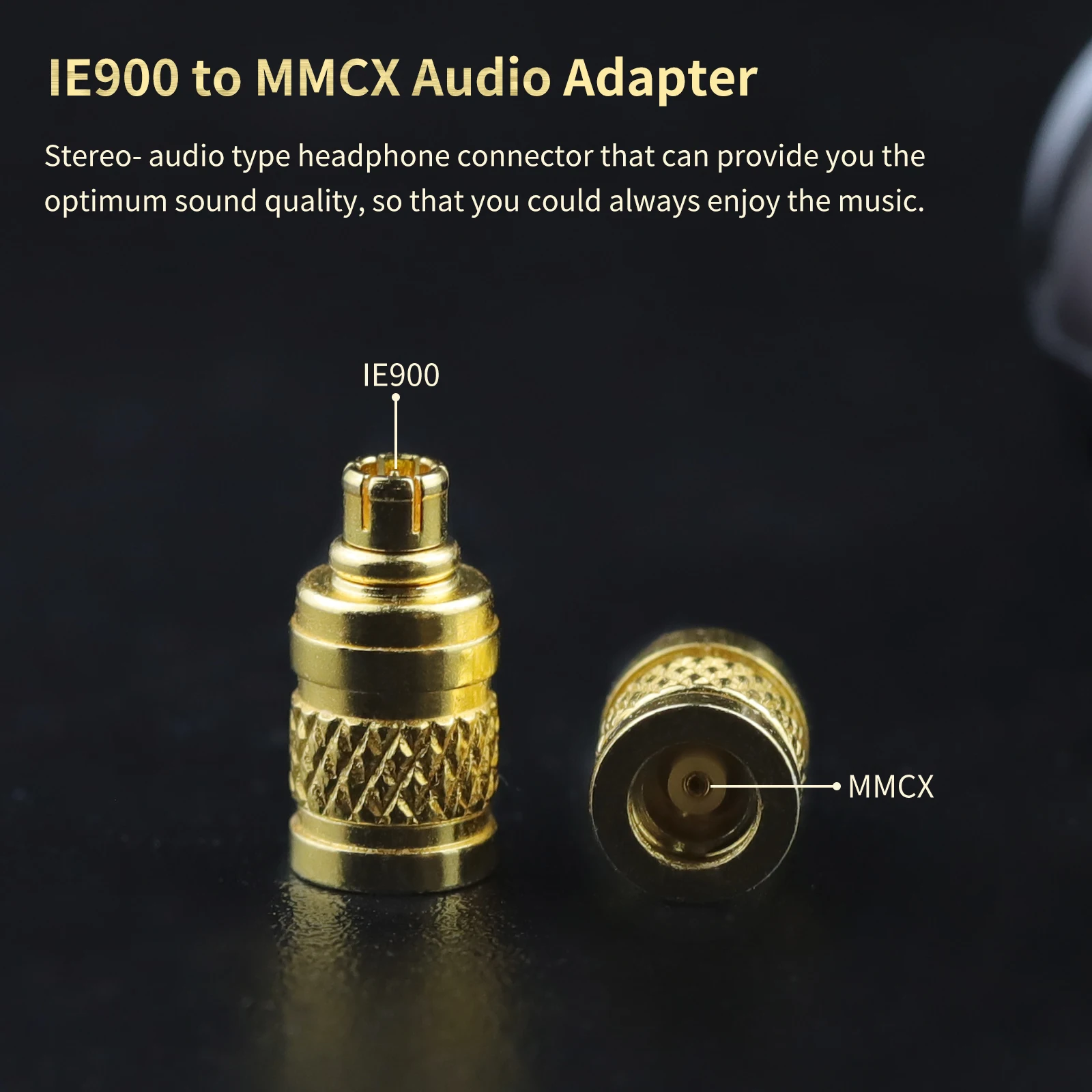 Senheiser ie200 ie300 ie600 ie900 akg n5005 n30 n40用のie900オス