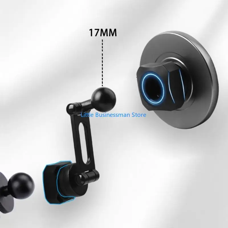 Telefonhalter-Verlängerungsarm mit 17-mm-Kugel- und Viertelgewindeschraube für Tablet M76A – Detail 4