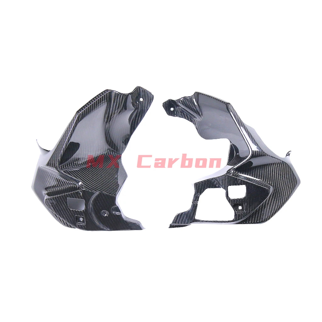 Motorcycle Side Panels Accessories for BMW R1200GS R1250GS 2020 2021 2022 2023 Real Carbon Fiber Intake Hood Fairing