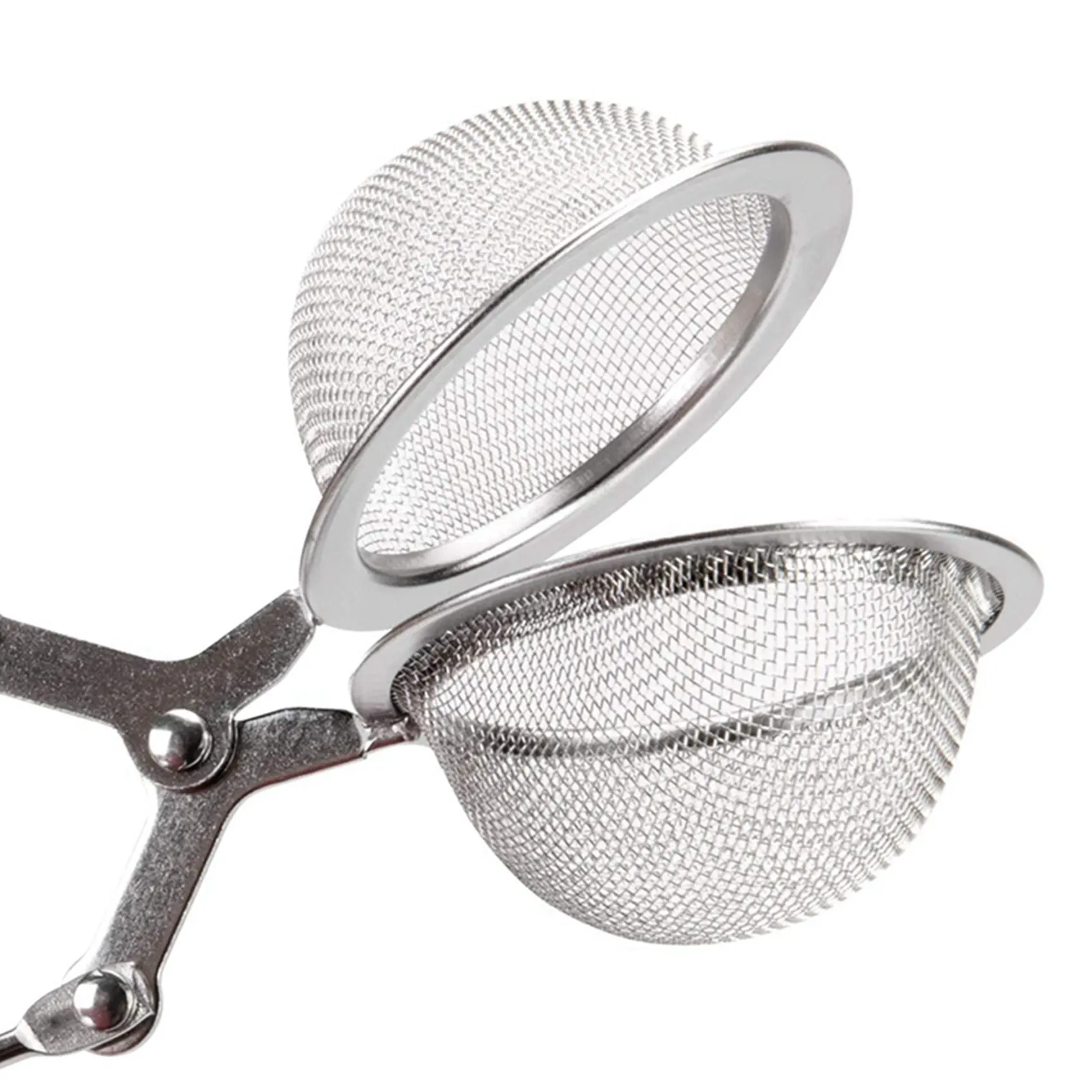 A84X-Tea Strainer, 6 Pack Premium Stainless Steel Tea Strainer With Handle For Loose Leaf Tea Fine Mesh Tea Balls Filter