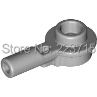*Plate 1X1 Round W. Shaft*Y6370 50pcs DIY enlighten block brick part No. 32828 Compatible With Other Assembles Particles33