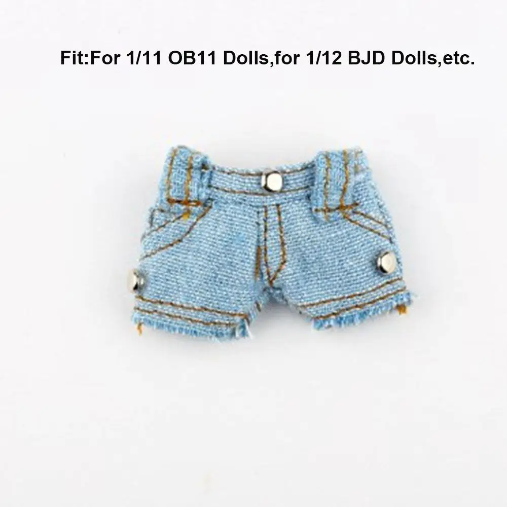 Wysokiej jakości szorty dla lalek, akcesoria, ręcznie robione ubrania codzienne dla lalek, zabawki dla dzieci dla lalek BJD 1/12 i lalek OB11 1/11