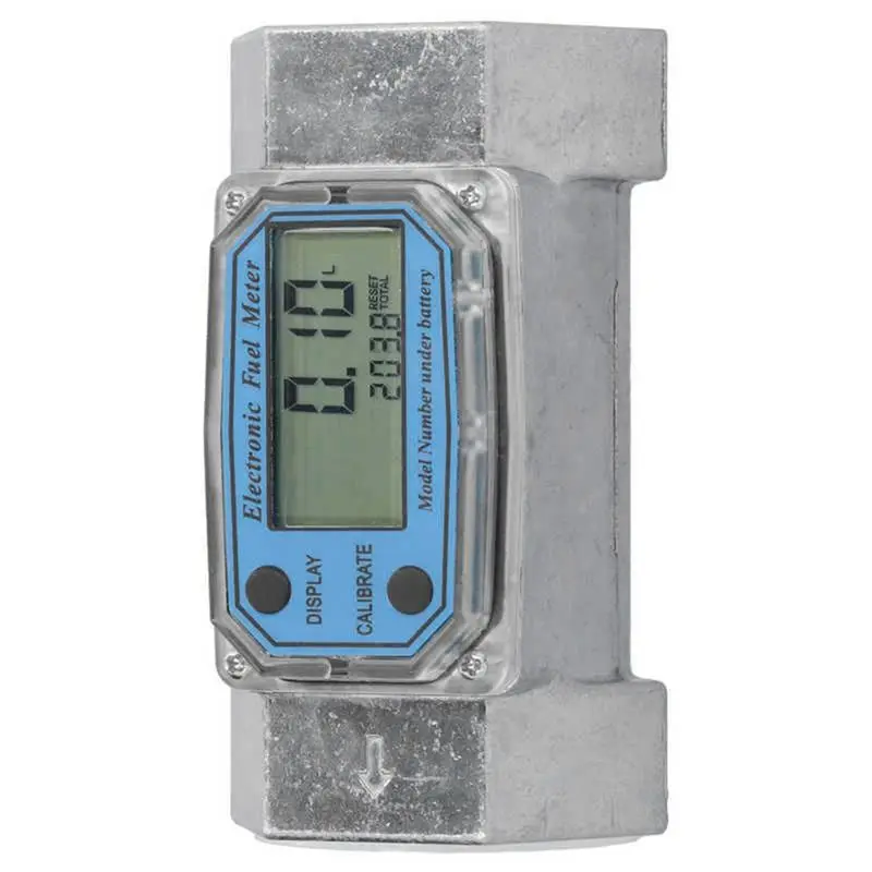 [NEWA64Z!】 2In Turbine Flow Meter Electronic Digital Fuel Liquid Water Gas Oil Flowmeter For Industrial Automation