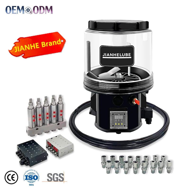 Automatic Electric Lubrication Pump Grease for Industrial Machinery 24v Automatic Lubrication Central Grease Lubrication System