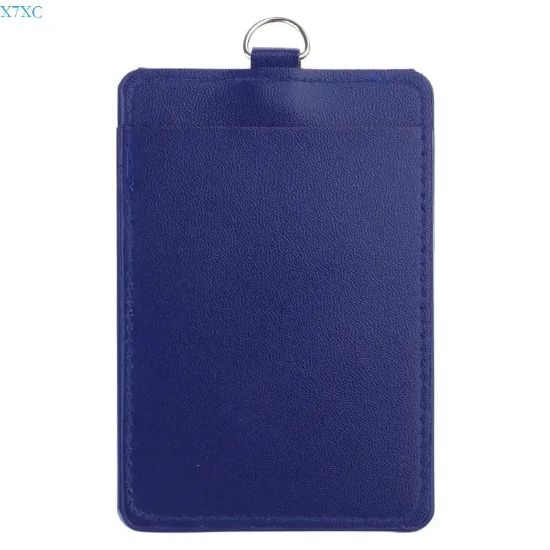 

X7XC Unique Card Storage PU Leather Work Cards Holder Wallets for Professionals and Those Needing Convenient Carry