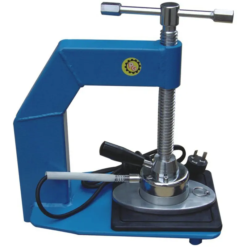 

Pressure rod vulcanization tire repair machine