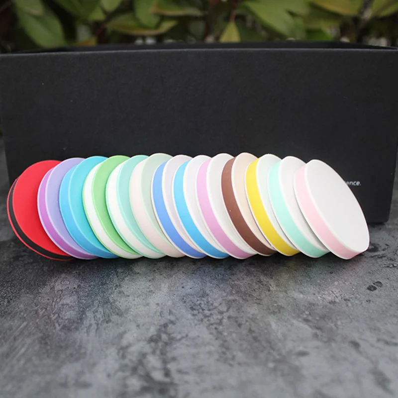 1 Pcs Carving Rubber Stamp Round DIY Crafts Carved Blocks Eraser 5x0.8cm