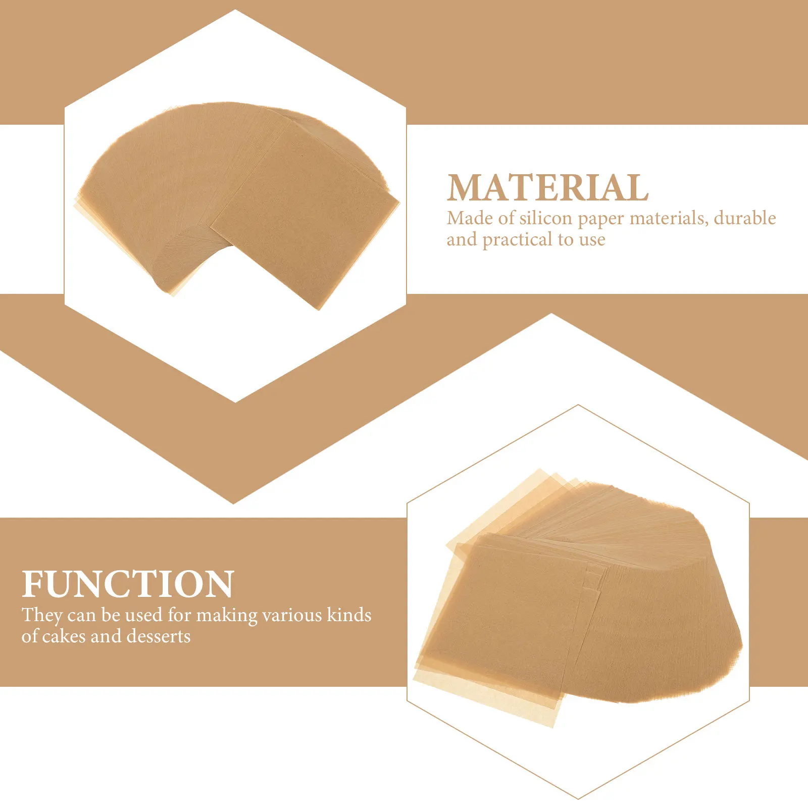 

Silicone Baking Paper Thickened Non-Stick Oil Absorbing Sheets For Oven Cooking Kitchen Baking Supply Grill Pan Liner