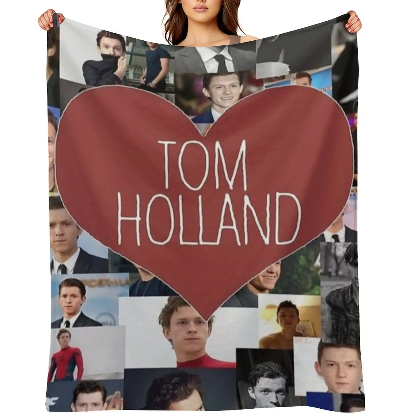 

tom holland blanket/stickers Throw Blanket Luxury St Personalized Gift Designers Blankets For Baby Blankets