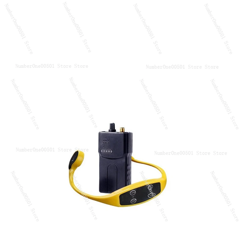 Bone Conduction Swimming Coach Communication System Waterproof Headset Transmitter Set Training