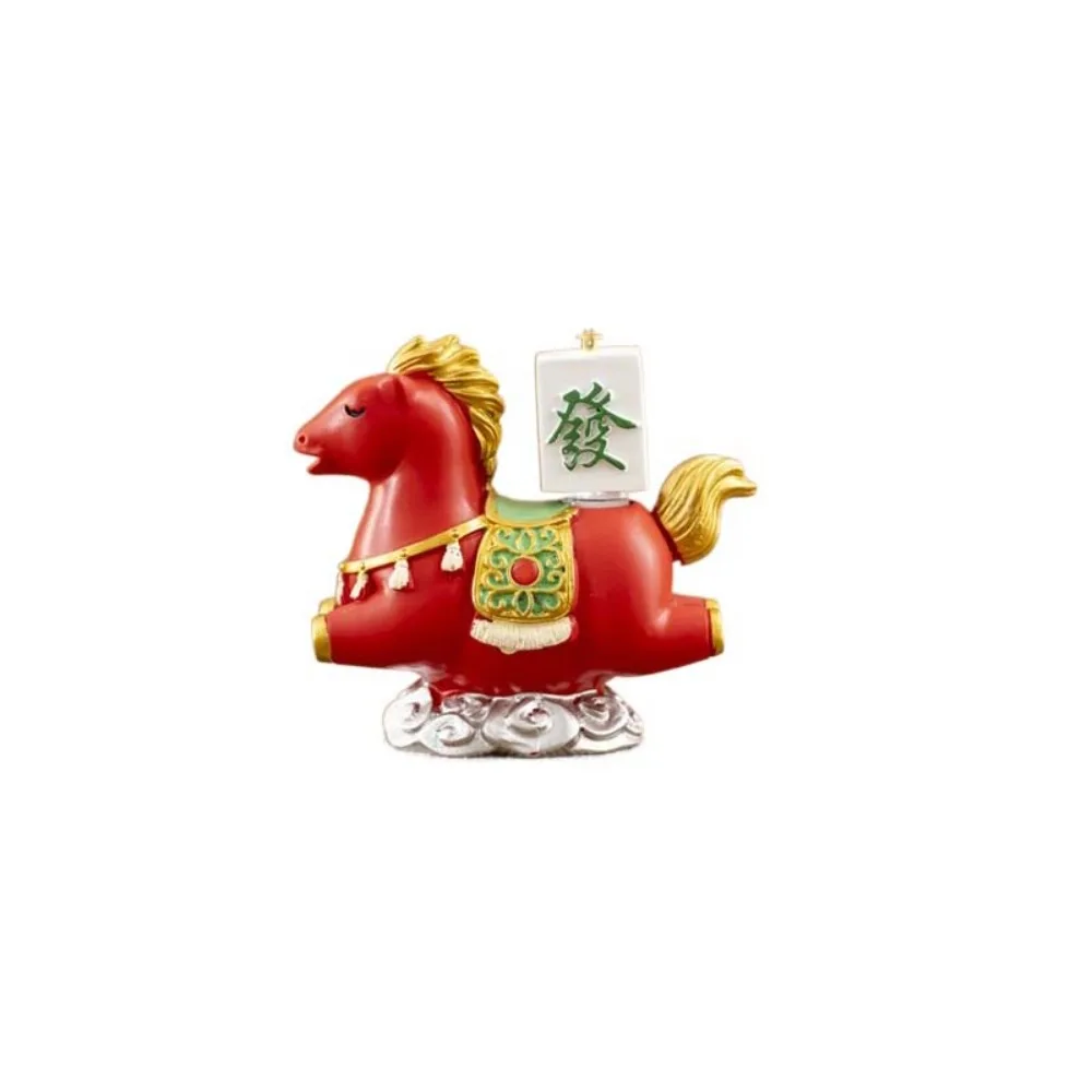 Funny Zodiac Pony Incense Burner Pony Shape 2026 Horse Year Indoor Incense Burner New Year Ornamental Resin Incense Stick Holder