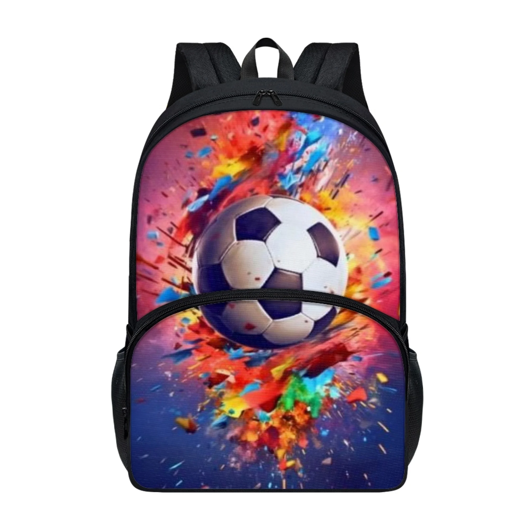 New Double-Layer Backpack Football Backpack 3d Printed Custom Any Pattern For Boys And Girls Gifts For Back-To-School Season