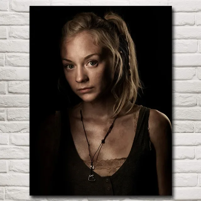 The Walking Dead Poster Figuur Daryl Dixon TV-serie Canvas Wandkunst Afdrukken Schilderijen voor Woonkamer Wanddecoratie