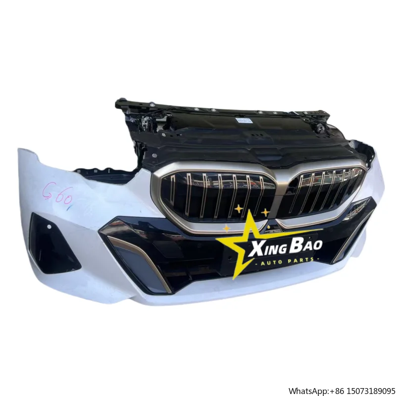 

2024 5-Series G60 High Quality Front Bumper Assembly With Radiator Fan Kit & Front Lights Car Bumper Front Kit