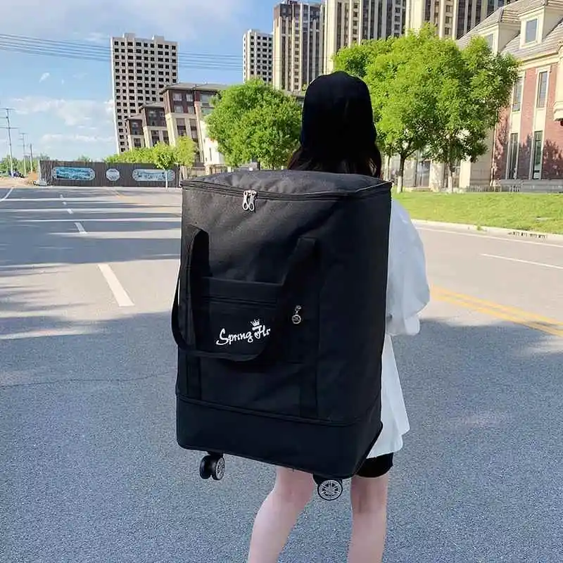 lightweight-large-capacity-canvas-luggage-bag-for-travel-and-work-portable-mover-bag-with-wheels-dual-purpose-shoulder-strap