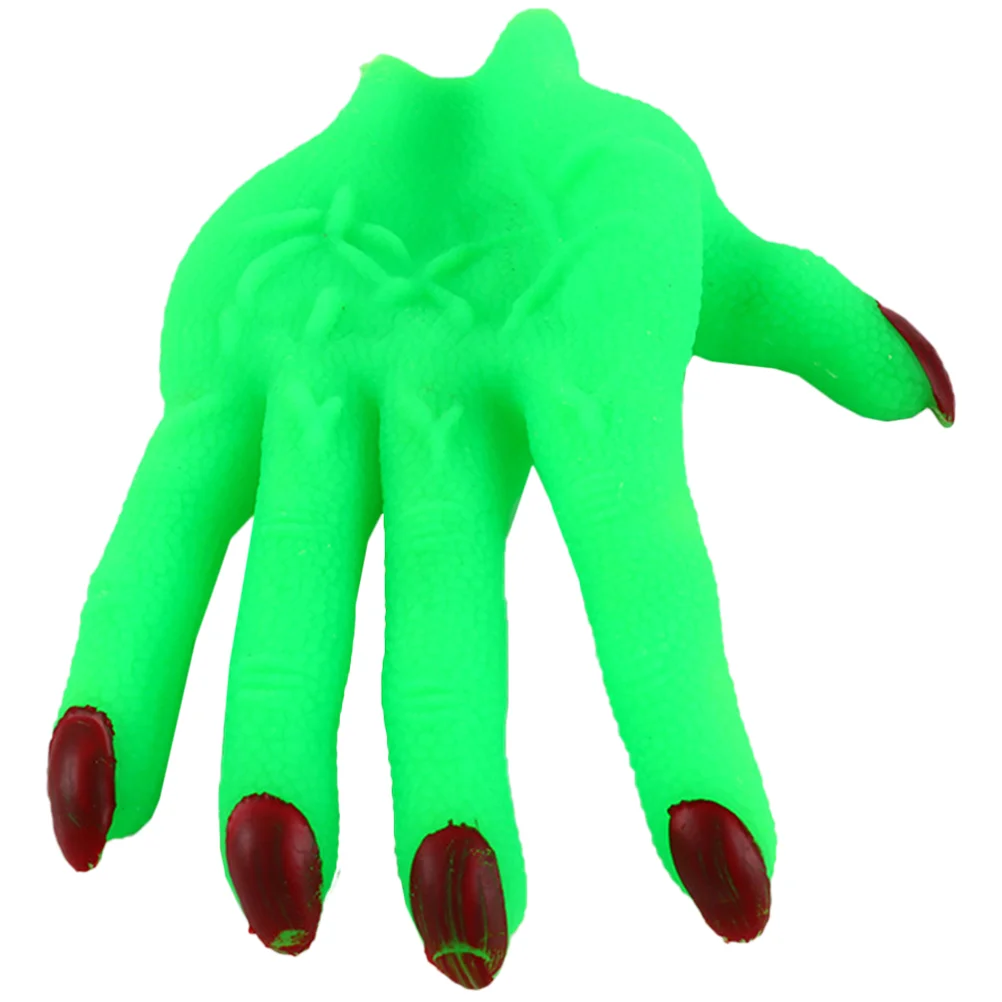 Halloween Funny Toy Hand Stretch Decompression Gloves Party Dress Up Props Ghost Paw Claws Mittens