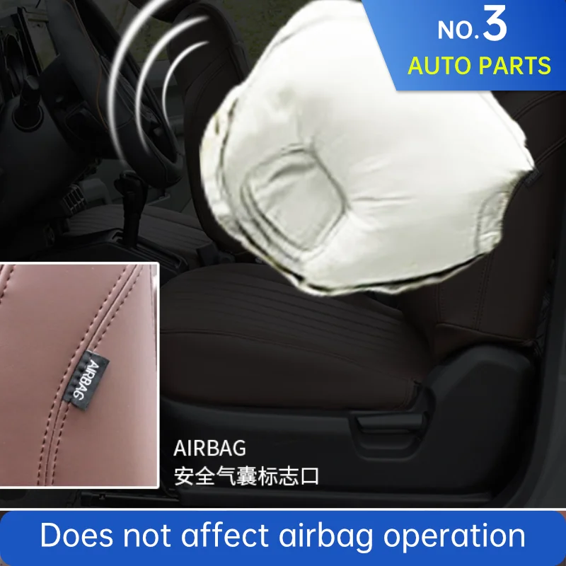Seat covers For Suzuki Jimny JB64 Sierra JB74W 2019 2023 Car Seat Covers Protector Cushion Pad Leather Auto Interior Styling