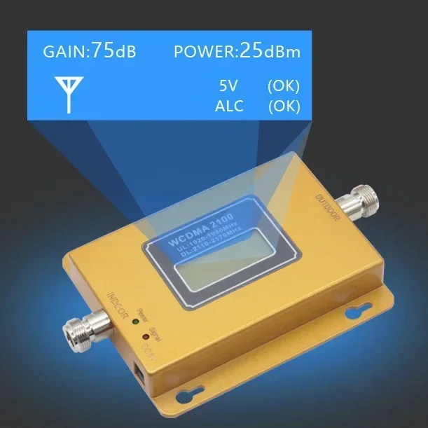 2025 مكاسب عالية 70dbi 2G 4G DCS 1800MHz الهاتف المحمول الخلوية الخلوية إشارة الداعم