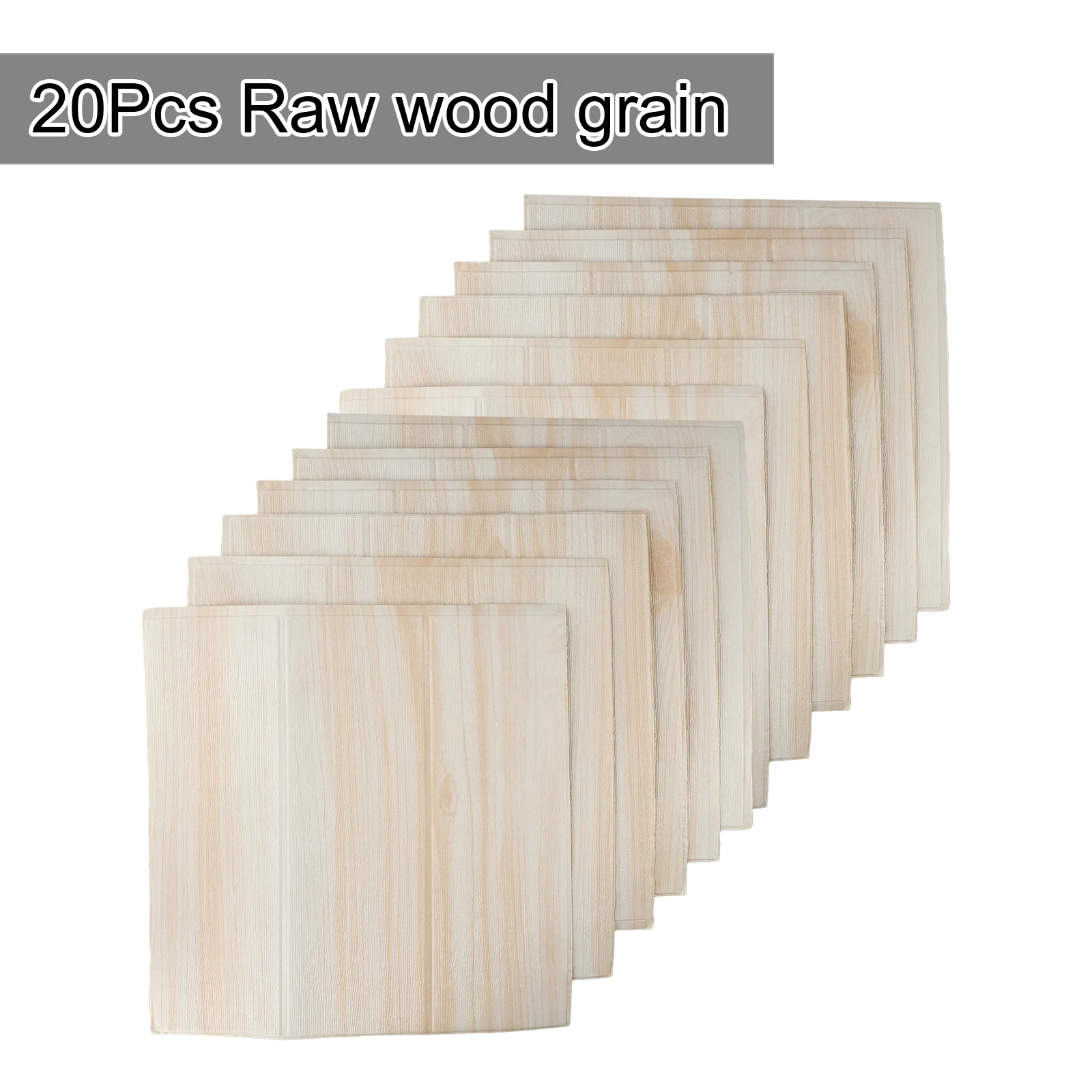 3D Brick Style Wall Sticker Pack of 20 Soft Foam Panels for Decorating TV Walls and Rooms Easy to Cut to Size 3D