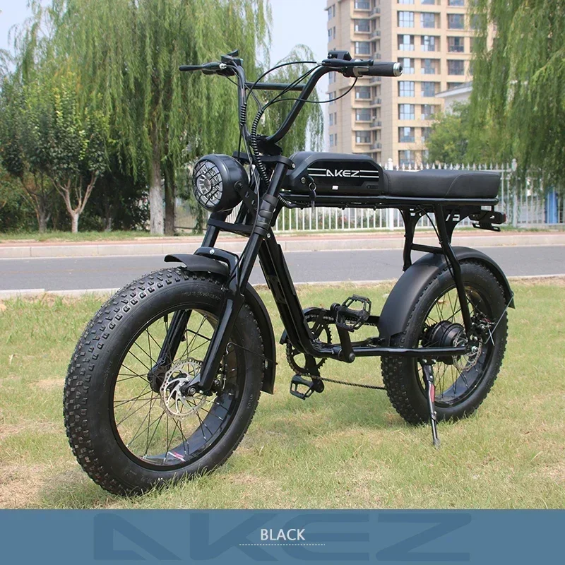 SUP73 Electric Bike 1500W 48V18AH battery Leisure commuting with Hydraulic Brake Electric Bicycle 20 inch tire off-road E-bike image 4