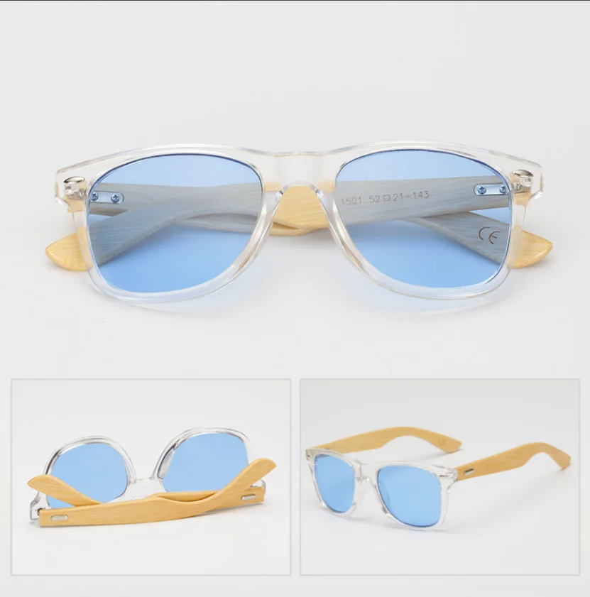 Bambusholzbeine, schwarz, verschreibungspflichtige Myopie-Sonnenbrille für Herren und Damen, Designer, quadratisch, getönte Kurzsichtigkeitsbrille, Schatten, Fahrbrille – Detail 13