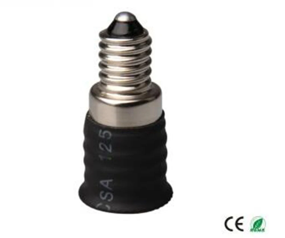 E10 to E14 Light Socket adapter E10 to E14 lamp holder converter install EU Standard Candelabra lamp into E10 socket