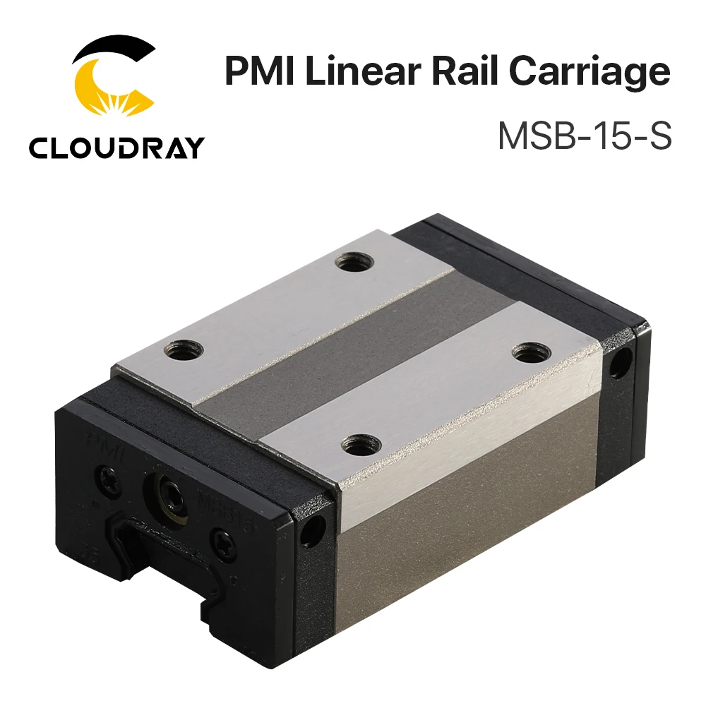 

Cloudray CO2 Laser Cutting Machine Universal Metal Parts PMI Linear Guideway Carriage for CO2 Laser Engraving Cutting Machine