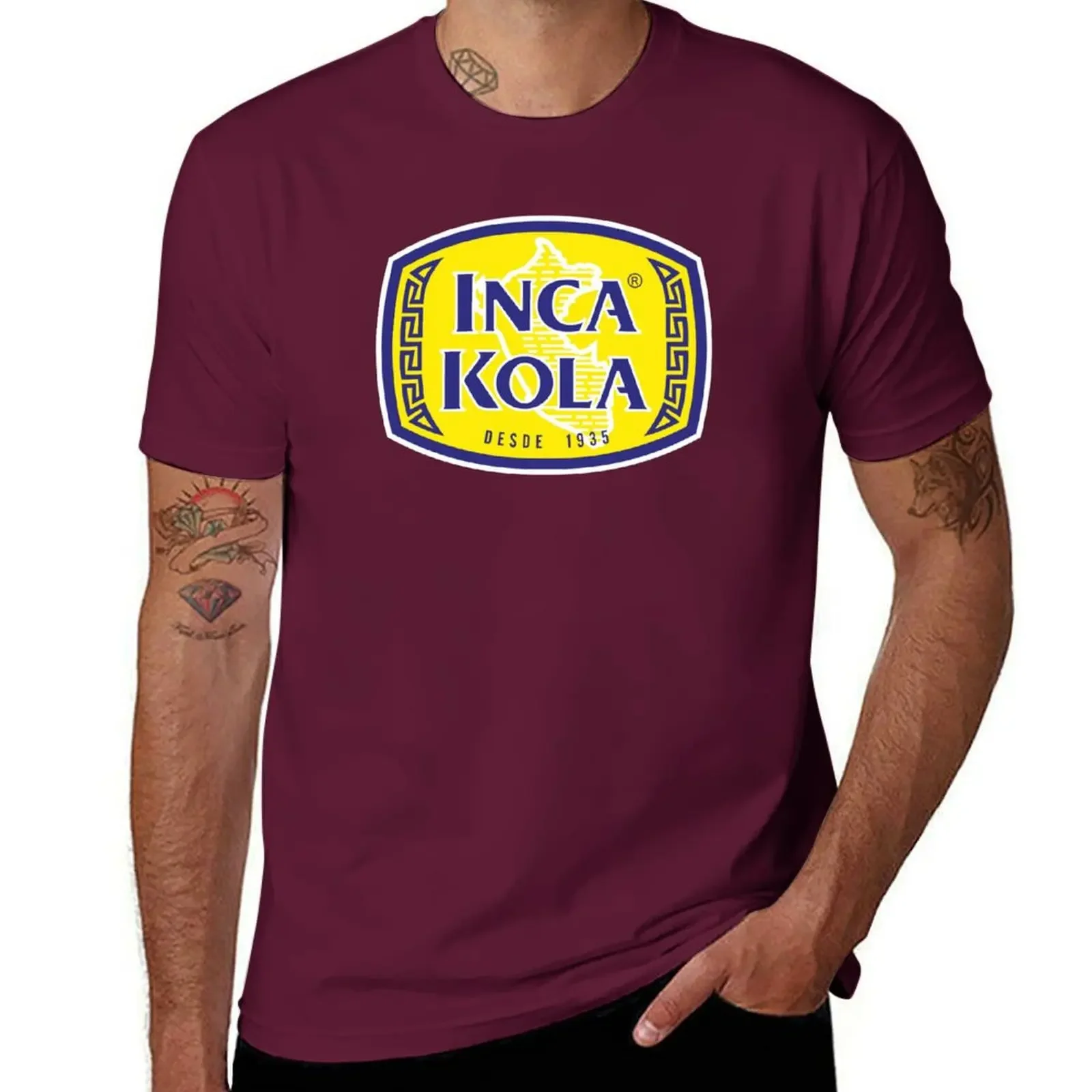 New heavyweight Peru - Inka Cola (Original) _028 T-Shirt boys whites customizeds graphics quick-drying mens  t shirts