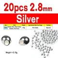 20 piezas de plata de 208 mm