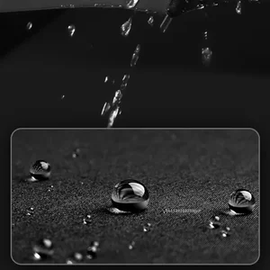 Katlanır şemsiye, otomatik, güçlendirilmiş, güçlü ve rüzgara dayanıklı, 105cm, erkekler için, kayış, toka büyük, rüzgara dayanıklı ve su - Balkon için 6 büyük satış şemsiyesi-no. 6