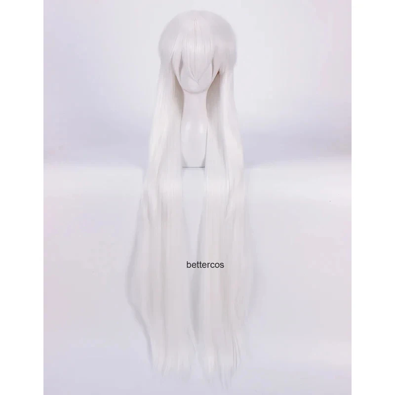 

A;3\v,7'd/NewInuyasha Sesshoumaru Cosplay Wigs 100cm Long White Styled Heat Resistant Synthetic Hair + Wig Cap20253;f'x;4'v\6,b/