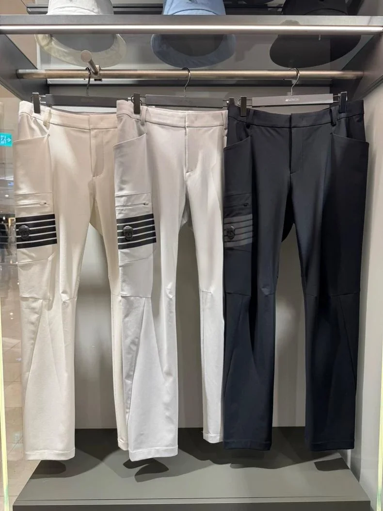 

New fall/winter men's golf pants, casual breathable slim-fit style