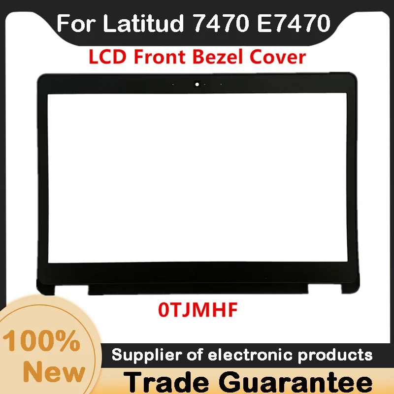 قطع غيار جديدة لـ dell latitude ، غطاء حافة أمامي lcd 0tjmhf tjmhf