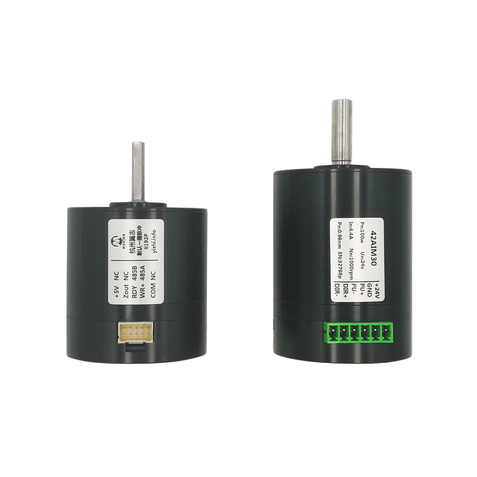 42AIM30 42AIM15 DC Servo Motor with RS485 Protocol 1500rpm 100W 1N.m 50W 0.5N.m