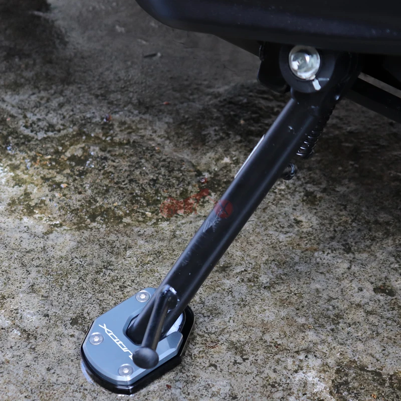 Motorcycle Accessories Kickstand Foot side Stand Enlarge Extension Plate Pad for KYMCO Xciting250 X350 S350 S250 CT250 ST250