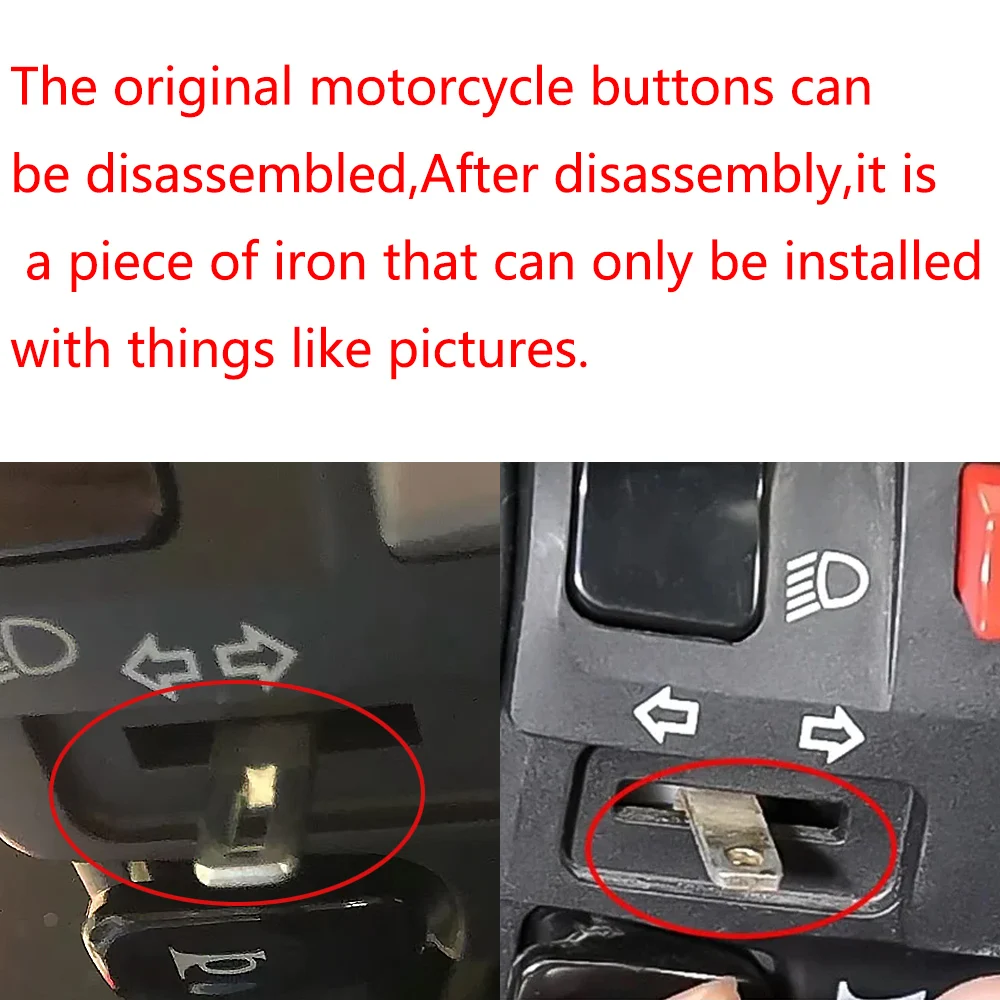 For Bajaj Dominar 400 Dominar400 Aluminum Alloy Switch Button Turn Signal Key Cap Cover Motorcycle Accessories