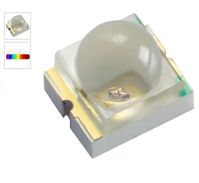 

Светодиод APED3528QBC/D-F01 LED 3528 синий, синий свет с выпуклой линзой, светодиод с выпуклой головкой