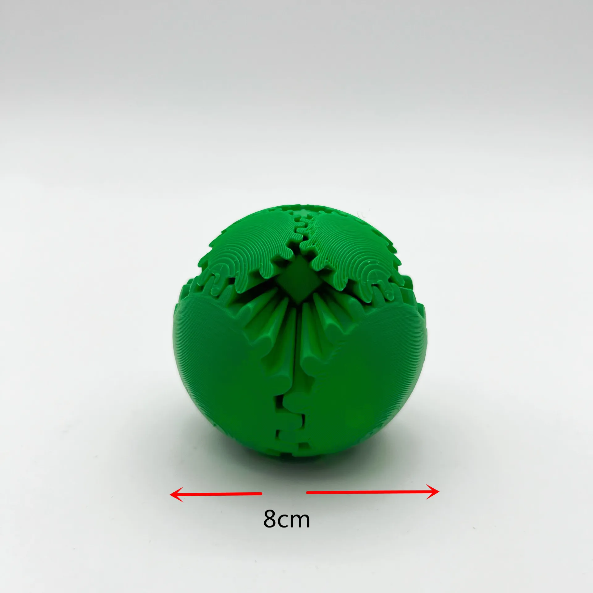 6cm New 3D Printed Three-dimensional Gear Ball Fingertip Magic Cube Toys Children Adult Palm Decompression Gear Magic Cube Toys