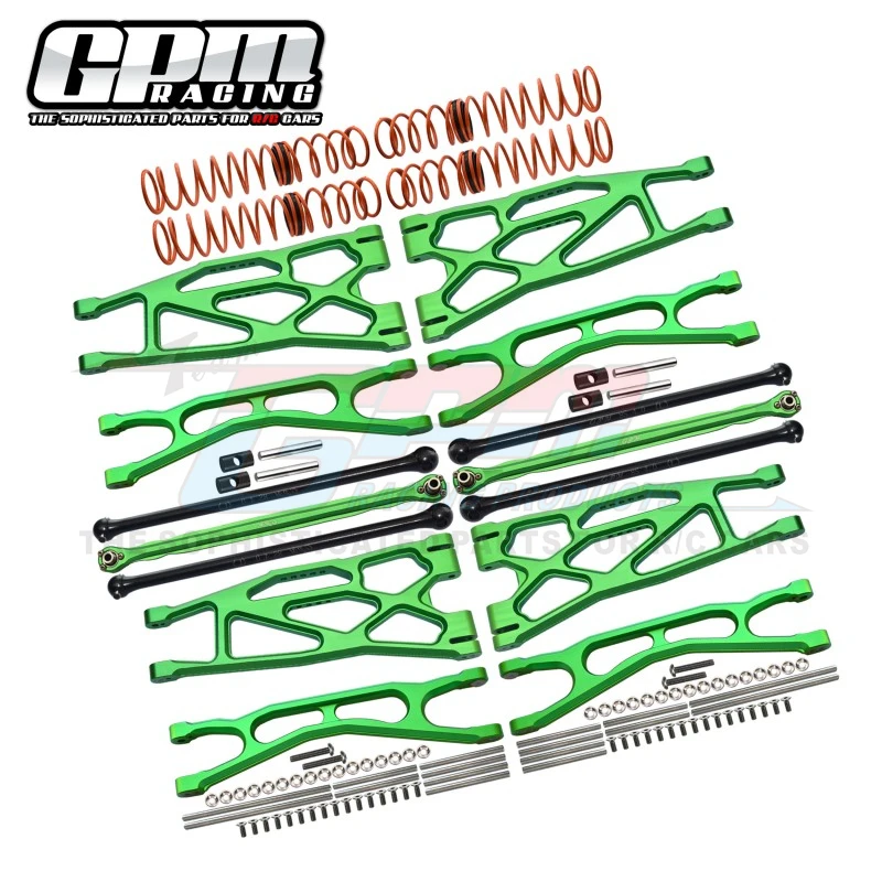 GVM  X-Maxx 8S (WideMaxx) #7895 Widening Kit/Upgrade Metal Gimbal Dog Bone Upper Arm Lower Arm 7892+7893+7894+7897+7896