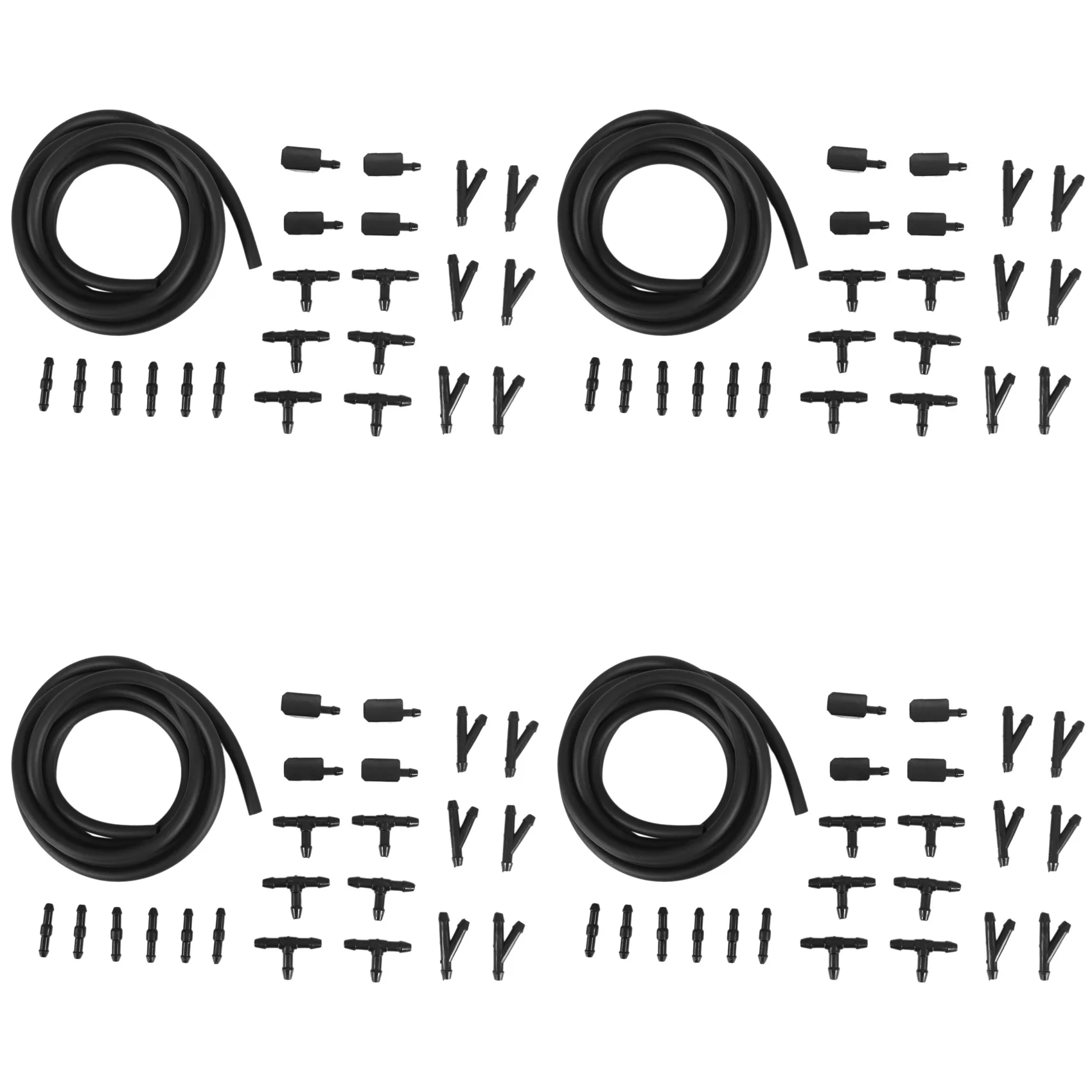 Well 4 Set Car Windshield Water Nozzle Windshield Washer Wiper Water Nozzle Cleaning Kit For Truck DAF XF 105 95 Xf105 Xf95 view 4