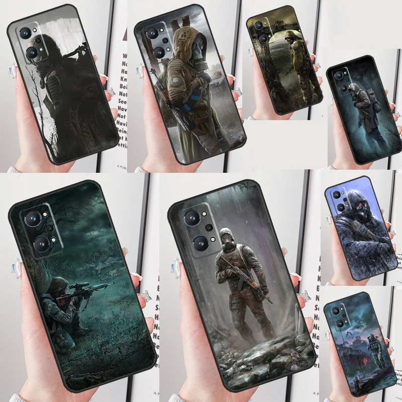 Stalker Clear Sky Case For Realme 11 Pro Plus 9 10 GT Neo 5 3 2 T C11 C15 C25s C21Y C30 C31 C33 C35 C53 C55