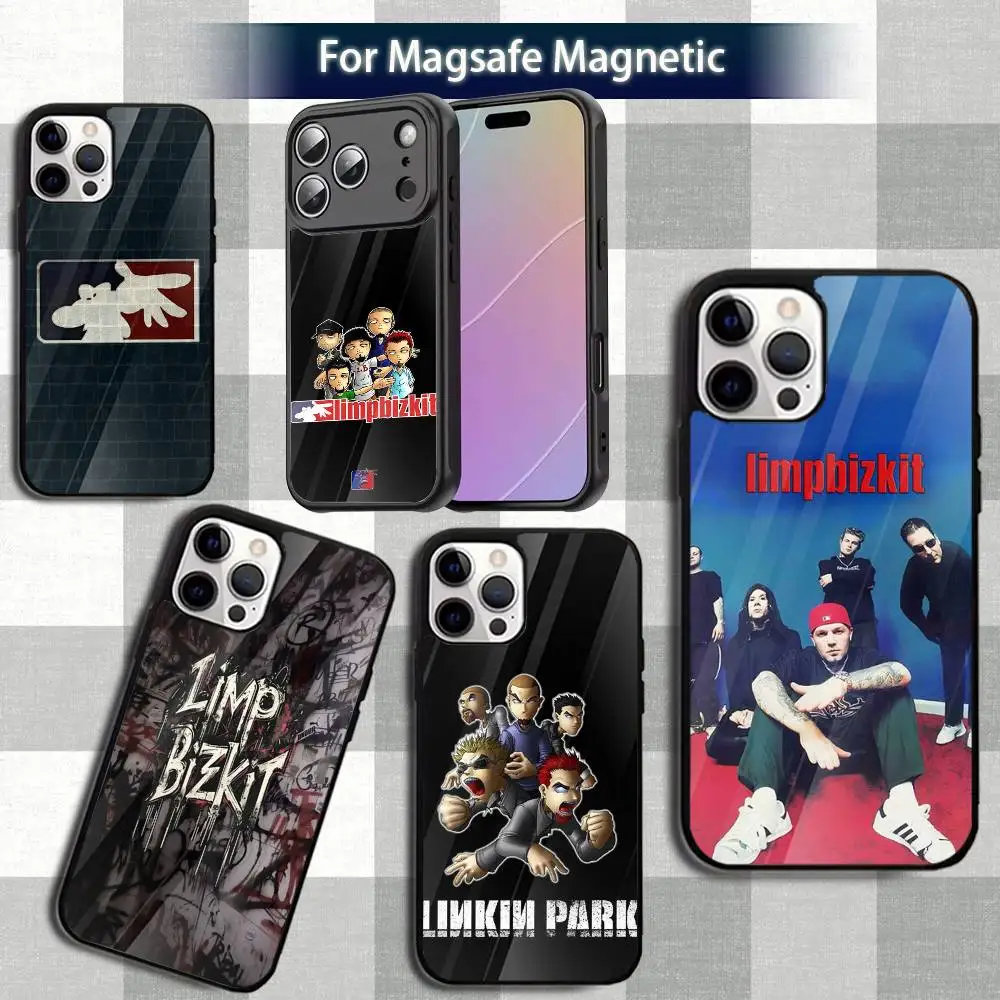 

Band LimpS Bizkit-e cool Phone Case For iPhone 13,12,15,17,11,16,14,Pro,Max,Plus,Mini,Magsafe,Magnetic Wireless Charging Case