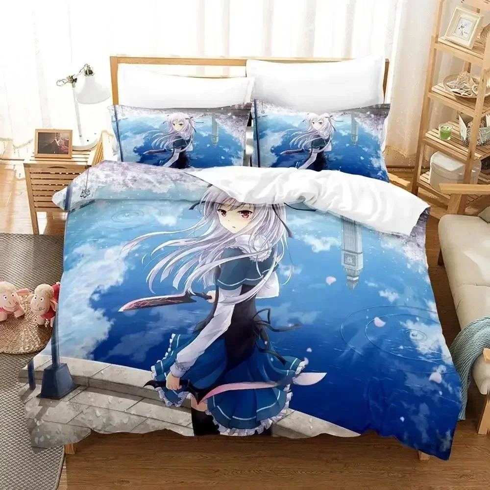 

Absolute Duo Bedding Set Single Twin Full Queen King Size Bed Set Adult Kid Bedroom Duvetcover Sets 3D Print Anime Bed Sheet Set