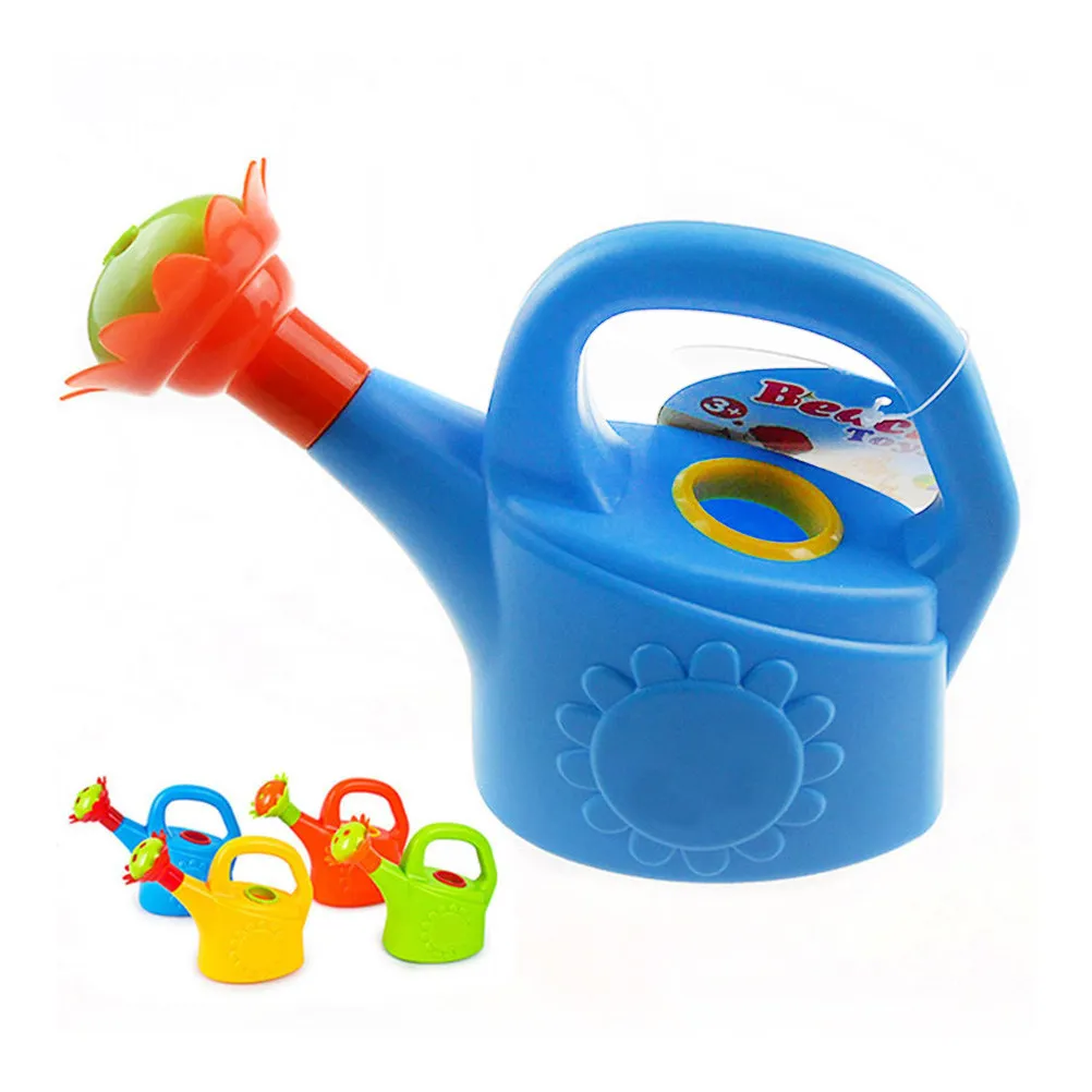 2Pcs Plastic Chicken Watering Can Fun Children Bath Play Educational Set Random Color Small Lightweight Watering