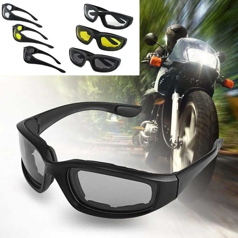 New Cool Windproof Motorcycle Riding Glasses Goggles Scooter Sunglasses Protective Gears